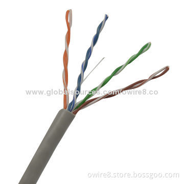 UL Quality 4 Pair Cat5 UTP/FTP/SFTP Network Cable, Audio and Data TransmissionNew